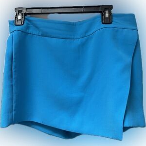 Electric blue skort
